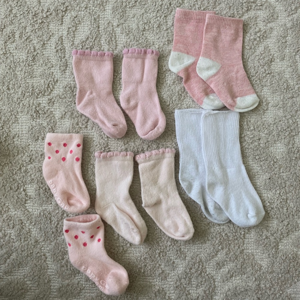 Baby girl socks